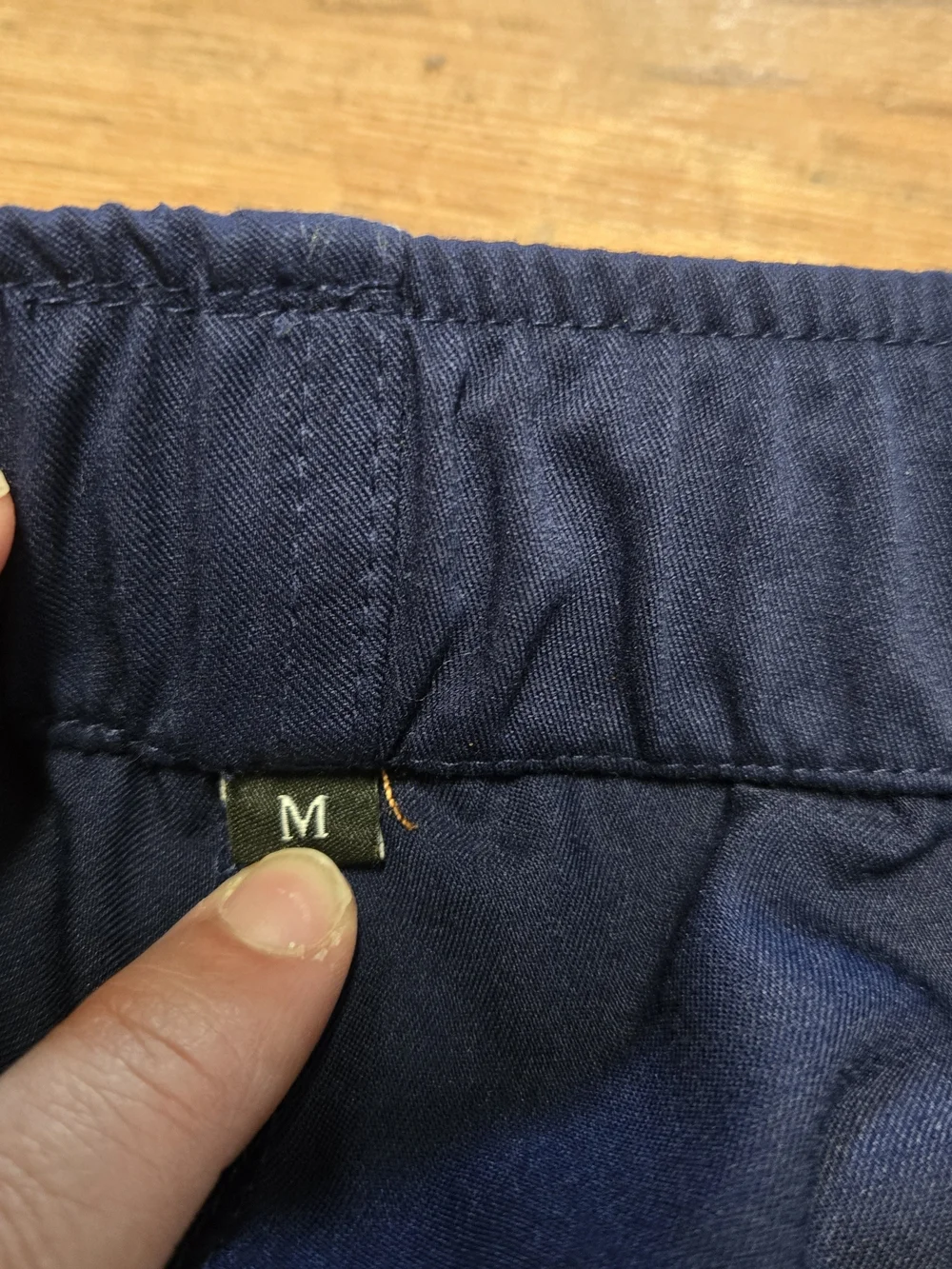 Viaoli Women's Navy Cargo Jogger Style Scrub Pants with Drawstring Medium